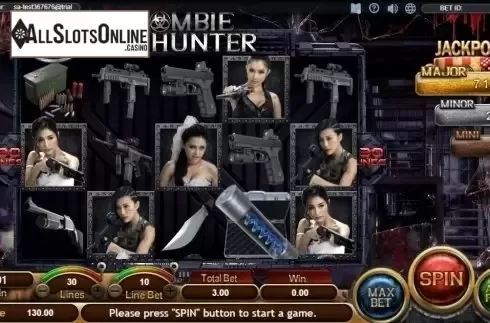 Reel Screen. Zombie Hunter (SimplePlay) from SimplePlay
