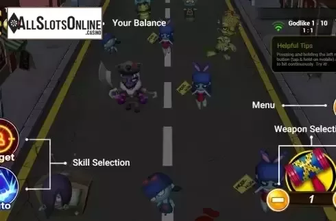 Game screen