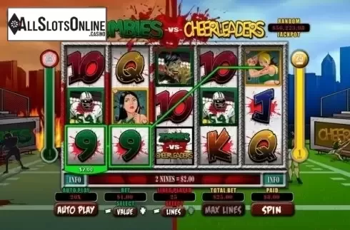 Win Screen. Zombies vs Cheerleaders from RTG