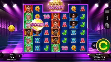 Boogie Boom slot screenshot 1