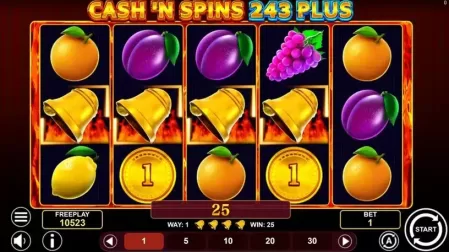 Cash’n Spins 243 Plus slot screenshot 3