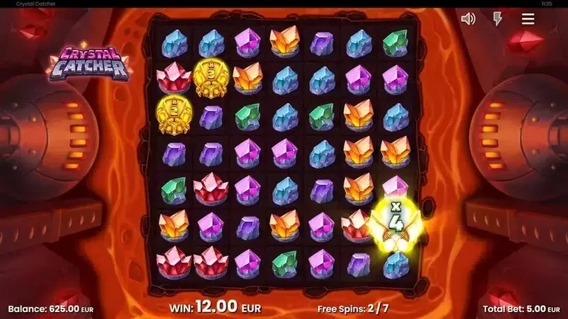 Crystal Catcher slot screenshot 3