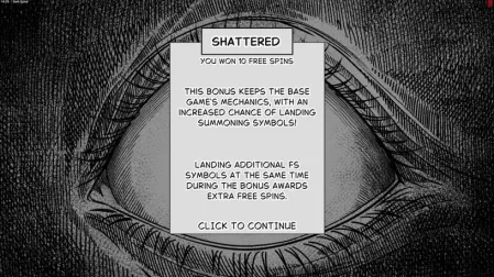 Dark Spiral slot screenshot 3