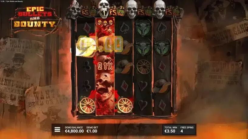 Epic Bullets & Bounty slot screenshot 5