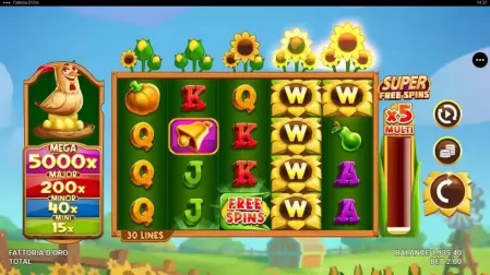 Fattoria D'Oro slot screenshot 4