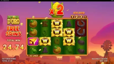 Fattoria D'Oro slot screenshot 6