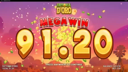 Fattoria D'Oro slot screenshot 7