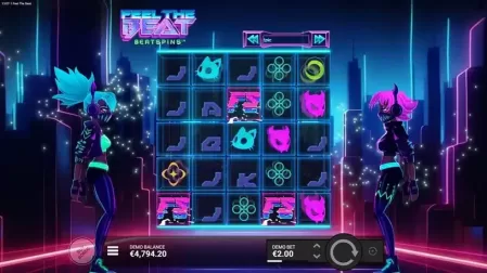 Feel the Beat slot screenshot 2