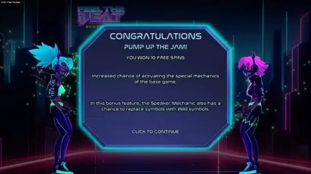 Feel the Beat slot screenshot 3