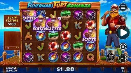 Fisherman's Fury Bonanza slot screenshot 3