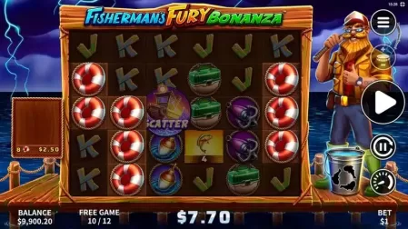 Fisherman's Fury Bonanza slot screenshot 4