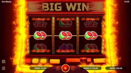 Hot Mania slot screenshot 3