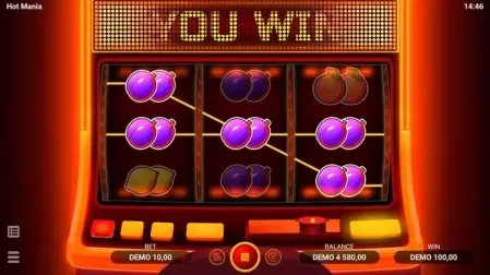 Hot Mania slot screenshot 4