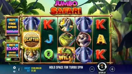 Jumbo Safari slot screenshot 1