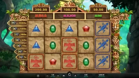 Masked Treasures slot screenshot 1