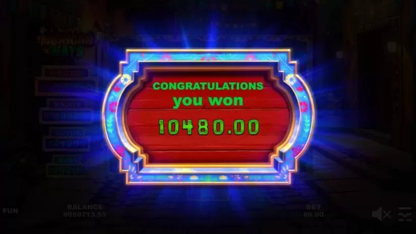 Mexican Ways slot screenshot 2