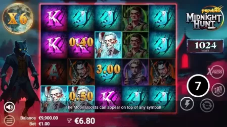 Midnight Hunt slot screenshot 5