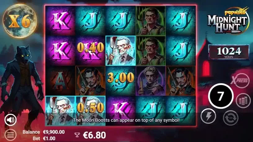 Midnight Hunt slot screenshot 5