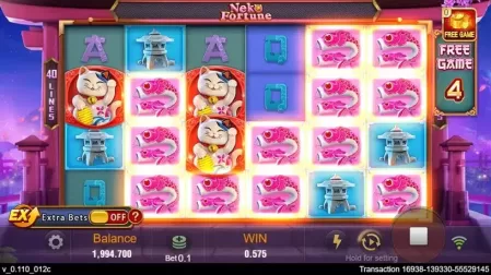 Neko Fortune slot screenshot 4