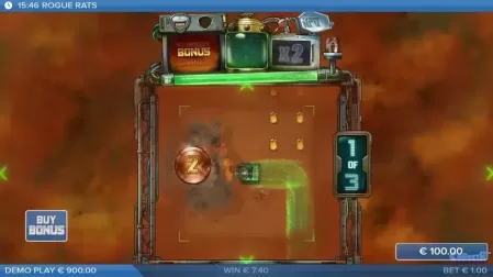 Rogue Rats of Nitropolis slot screenshot 6