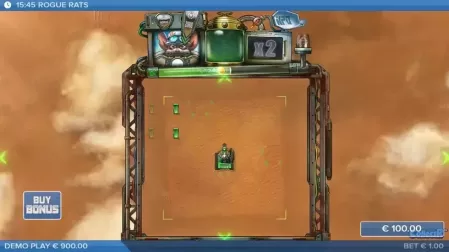 Rogue Rats of Nitropolis slot screenshot 2