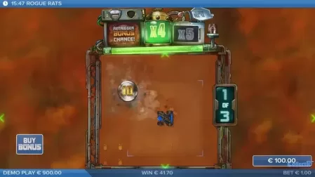 Rogue Rats of Nitropolis slot screenshot 7
