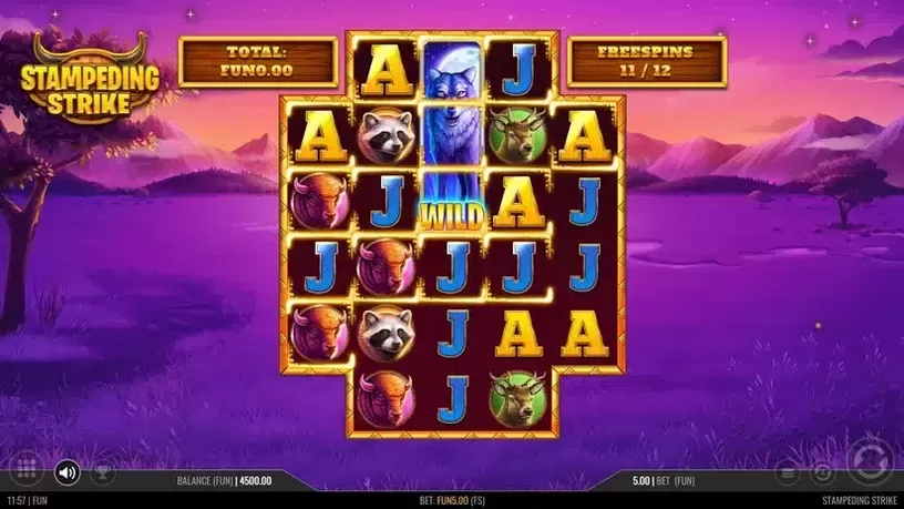 Stampeding Strike slot screenshot 5
