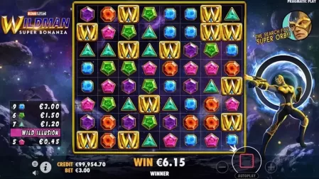 Wildman Super Bonanza slot screenshot 4