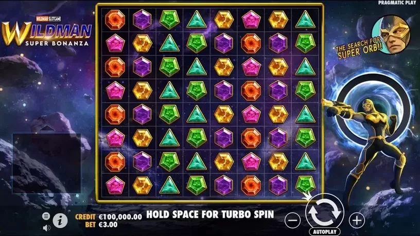 Wildman Super Bonanza slot screenshot 1