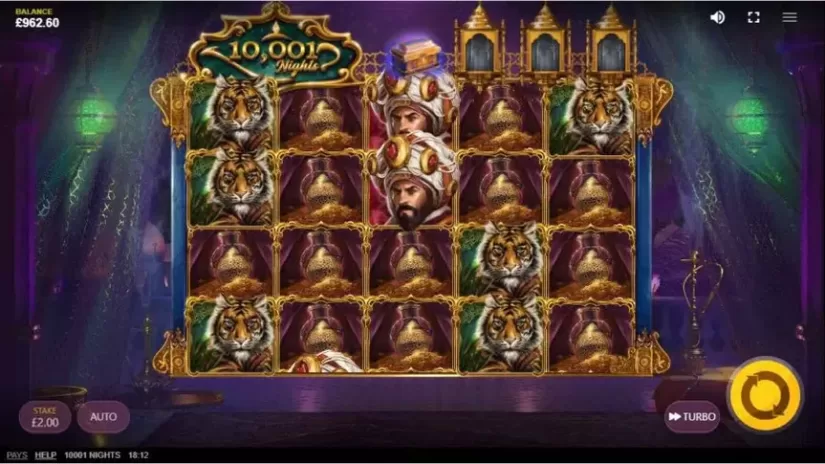 10,001 Nights slot screenshot 4
