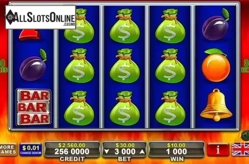 Reel Screen. 30 Spicy Fruits from EGT