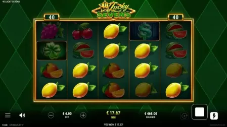 40 Lucky Sevens slot screenshot 2