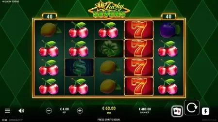 40 Lucky Sevens slot screenshot 5