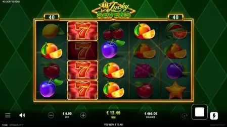 40 Lucky Sevens slot screenshot 4