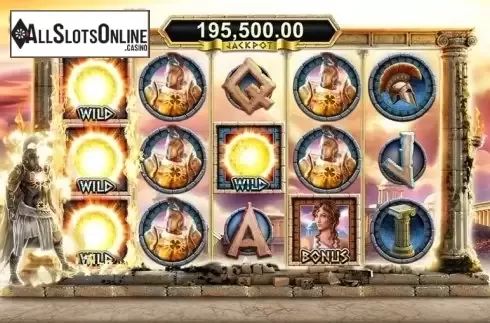 Screen 1. Apollo God of the Sun (Leander Games) from Leander Games