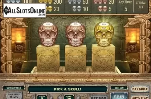 Screen7. Aztec Princess from Play'n Go