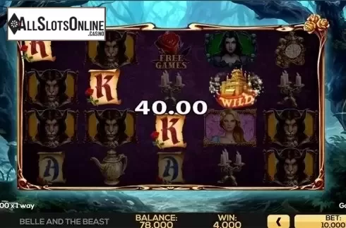 Game workflow 2. Belle and the Beast from High 5 Games