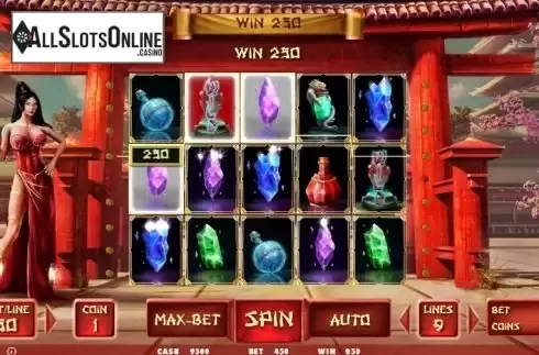 Win screen 2. Beyond Crystal Power from BetConstruct