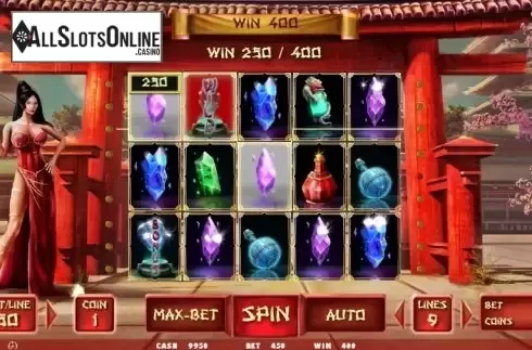 Win screen 1. Beyond Crystal Power from BetConstruct