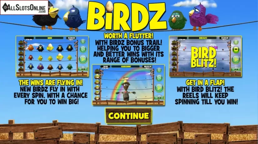 Screen2. Birdz from Games Warehouse