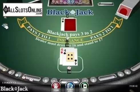 Game Screen. Blackjack (iSoftBet) from iSoftBet
