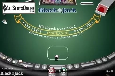 Game Screen. Blackjack (iSoftBet) from iSoftBet