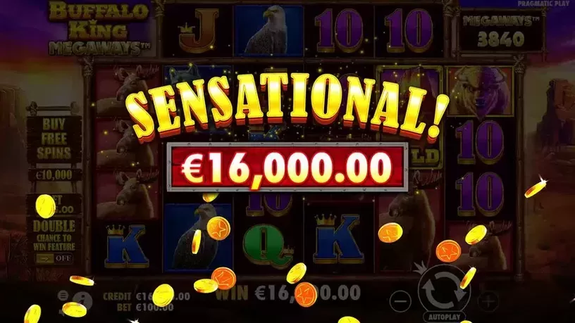 Buffalo King Megaways slot screenshot 7