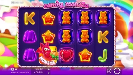Candy Monsta slot screenshot 1