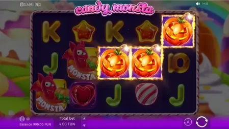Candy Monsta slot screenshot 3
