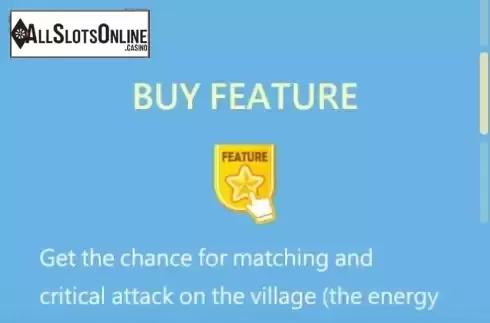 Buy Feature screen