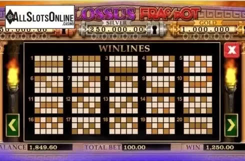 Screen3. Colossus Fracpot from CORE Gaming