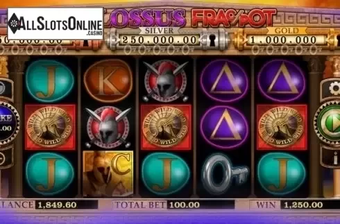 Screen4. Colossus Fracpot from CORE Gaming