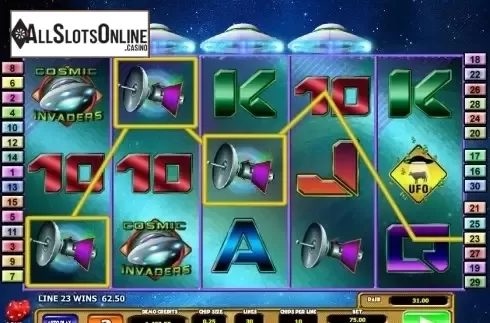 Win. Cosmic Invaders from 2by2 Gaming