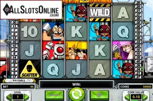 Screen5. Demolition Squad from NetEnt